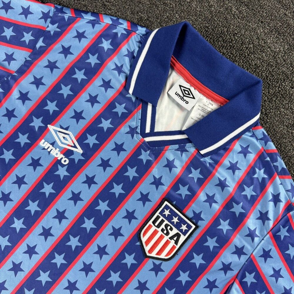 USA Soccer Team Umbro Kids Jersey Limited Release 2026 Size 10/12